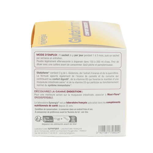Glutaform Confort digestif Immunité 20 sachets