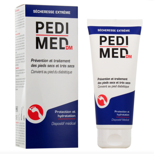 PEDIMED DM Prévention et Traitement des Pieds Secs et Très Secs 100 ml