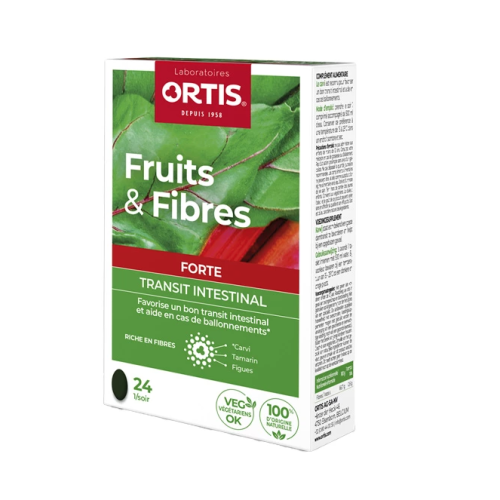 Fruits & Fibres Forte Transit Intestinal 24 comprimés Fruits & Fibres Forte Transit Intestinal 24 comprimés