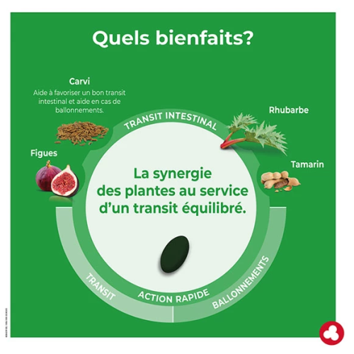 Fruits & Fibres Forte Transit Intestinal 24 comprimés