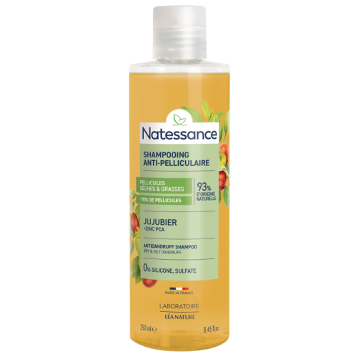 Shampooing Antipelliculaire au Jujubier Pellicules Sèches et Grasses 250 ml