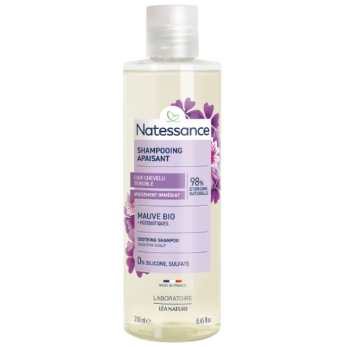 Shampooing Apaisant à la Mauve Bio Cuirs Chevelus Sensibles 250 ml