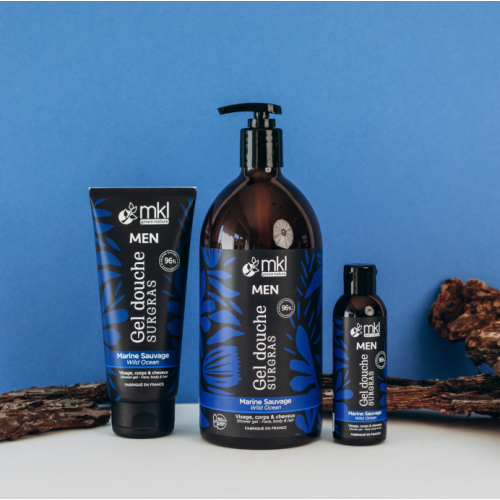 Gel douche Homme Marine sauvage 100 ml