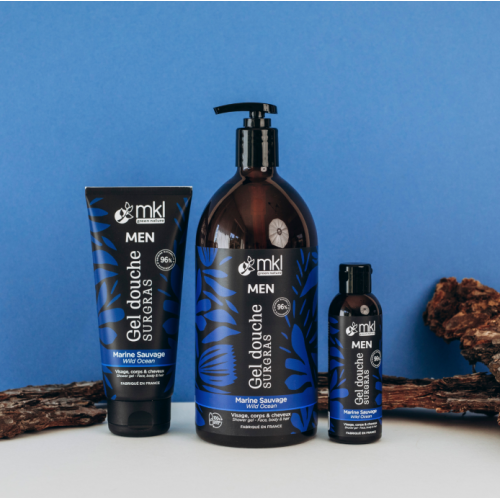 Gel douche Homme Marine sauvage 200 ml