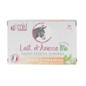 Savon végétal lait d'ânesse Fleur d'oranger Bio 100 g