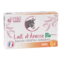 Savon au Lait d'ânesse Bio Miel 100 g