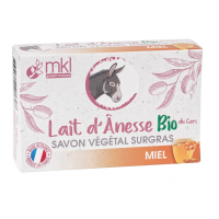 Savon au Lait d'ânesse Bio Miel 100 g