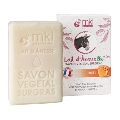 Savon au Lait d'ânesse Bio Miel 100 g