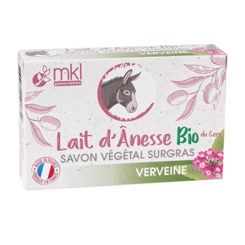 Savon au Lait d'ânesse Bio Verveine 100 g