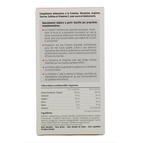 STC Nutrition Creatine Effervescent Complex 30 comprimés