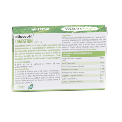 Olioseptil Digestion 30 gélules