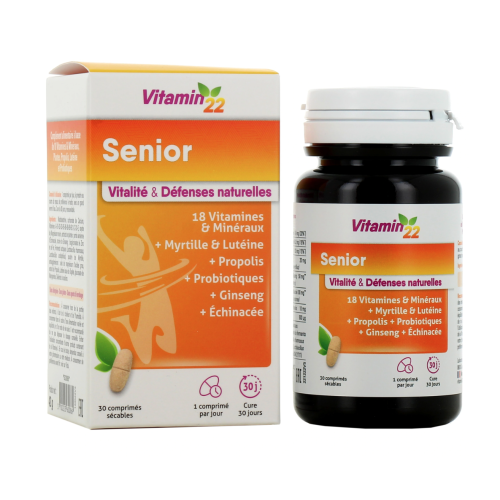 Vitamin 22 Senior 30 comprimés