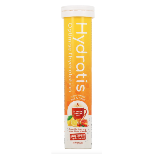 Hydratation Miel Citron à Boire Chaud 20 Pastilles Effervescentes Hydratation Miel Citron à Boire Chaud 20 Pastilles Effervescentes