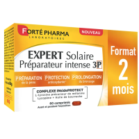 Expert Solaire Solaire Préparateur Intense 3P Format 2 mois 60 comprimés