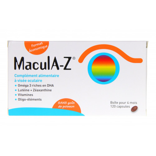 HORUS PHARMA Macula -Z 120 capsules pour 4 mois-3296 HORUS PHARMA Macula -Z 120 capsules pour 4 mois-3296