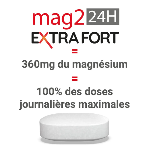 Mag 2 Extra Fort 2 x 45 comprimés