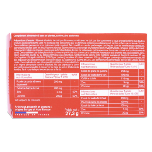 Perte de Poids 28 Jours 56 gélules