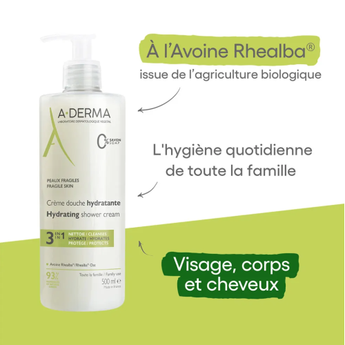 Crème Douche Hydratante 500 ml
