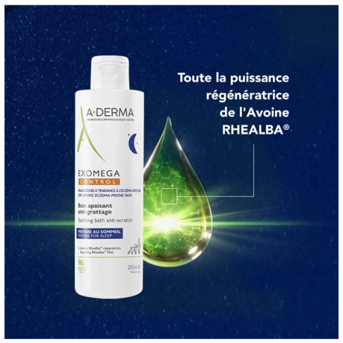 Exomega Control Bain Apaisant Anti-Grattage 200 ml