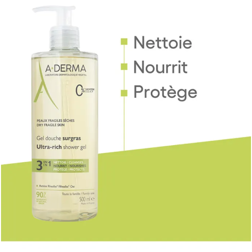 Gel Douche Surgras 500 ml