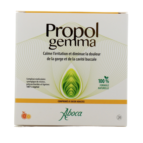 Propolgemma Adultes 20 comprimés Propolgemma Adultes 20 comprimés