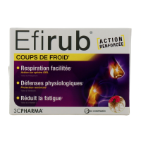 Efirub Coups de Froid 30 comprimés