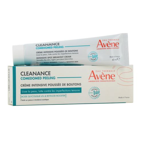 CLEANANCE COMEDOMED PEELING Crème Intensive Poussées de Boutons Visage, Peaux à Tendance Acnéique 40 ml