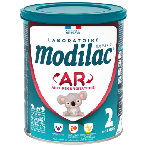 Modilac Lait Anti-Régurgitations 2ème Âge 800g - Facile à Digérer