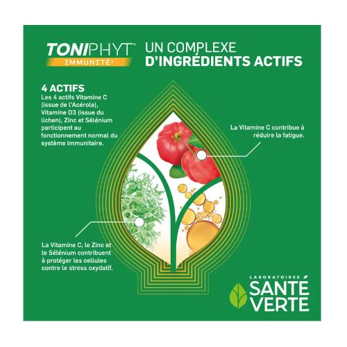 Toniphyt Immunité 30 comprimés à croquer