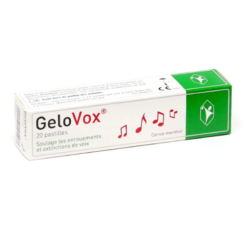 Phyto-Actif GELOVOX Pastilles pour la gorge x20 Phyto-Actif GELOVOX Pastilles pour la gorge x20