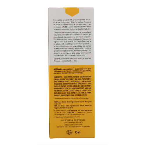 Crème Isolante Protectrice Bio 75 ml