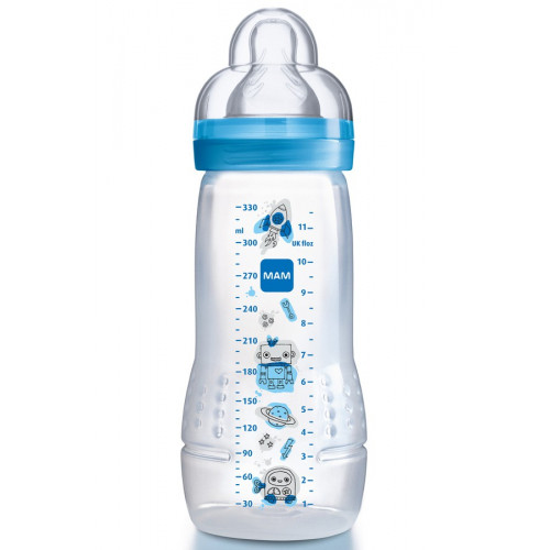MAM Biberon 2eme Age 330mL Candy Pink - Confort et sécurité chez MAM Biberon 2eme Age 330mL Candy Pink - Confort et sécurité chez
