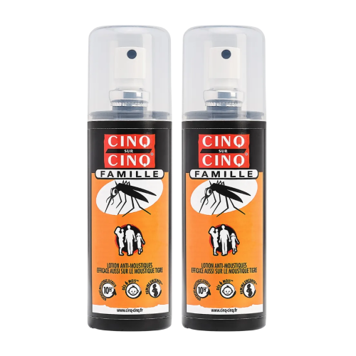Spray Famille Anti-Moustique 2 x 100 ml Spray Famille Anti-Moustique 2 x 100 ml