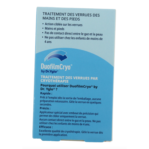 DuoFilm Cryo Traitement des verrues par cryothérapie 50 ml