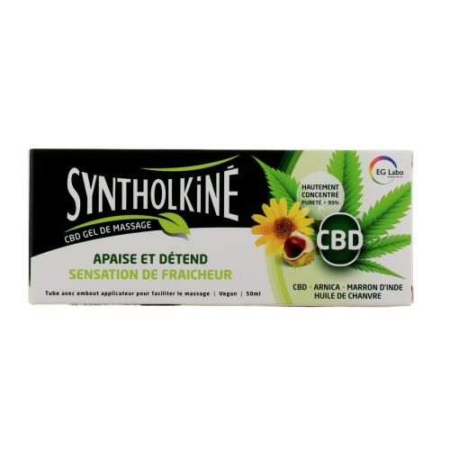SyntholKiné CBD Gel de Massage 50 ml SyntholKiné CBD Gel de Massage 50 ml