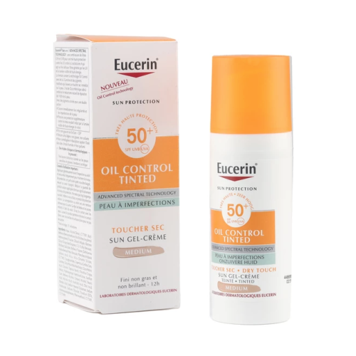 Sun Protection Oil control gel crème teinté SPF 50+ 50 ml
