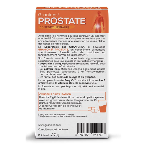 Prostate 40 gélules