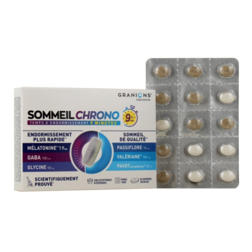 Sommeil Chrono 30 Comprimés Bicouches