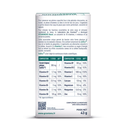 Vitamineris Boost 1000 mg 10 Sticks