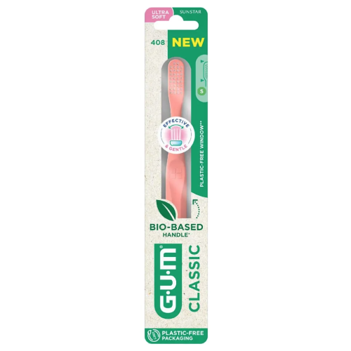 Classic Brosse à dents Ultra Souple 4 Rangs Petite tête