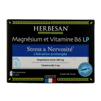 Magnésium et Vitamine B6 Libération Prolongée 30 comprimés