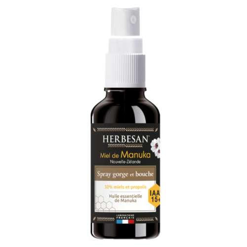 Miel de Manuka Spray Gorge et Bouche IAA 10+ 25 ml