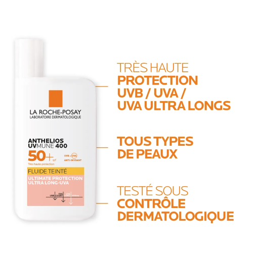 Anthelios UVmune 400 Fluide Teinté SPF50+ 50 ml