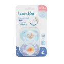 Essentiel Nuit 2 Sucettes Anatomiques Collerette Confort + 6-18 Mois
