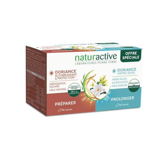 Doriance Autobronzant 30 capsules + Capital Soleil 60 capsules Doriance Autobronzant 30 capsules + Capital Soleil 60 capsules