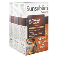 Sunsublim Bronzage Intégral Peau Normale 3 x 30 capsules