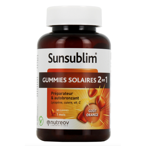 Sunsublim Gummies Solaires 2en1 60 gummies Sunsublim Gummies Solaires 2en1 60 gummies