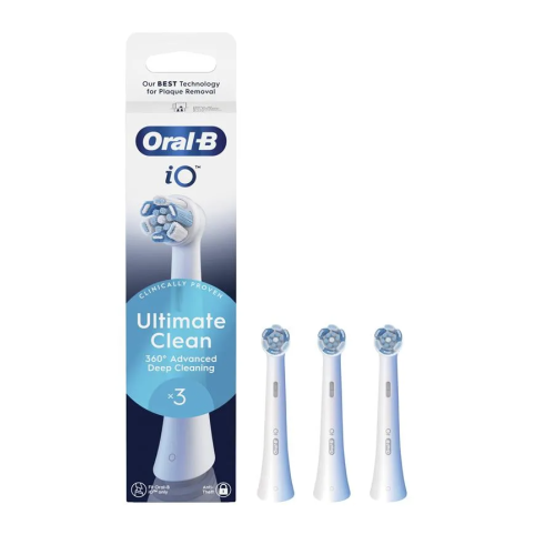 iO Brossettes de Rechange Ultimate Clean 3 brossettes iO Brossettes de Rechange Ultimate Clean 3 brossettes