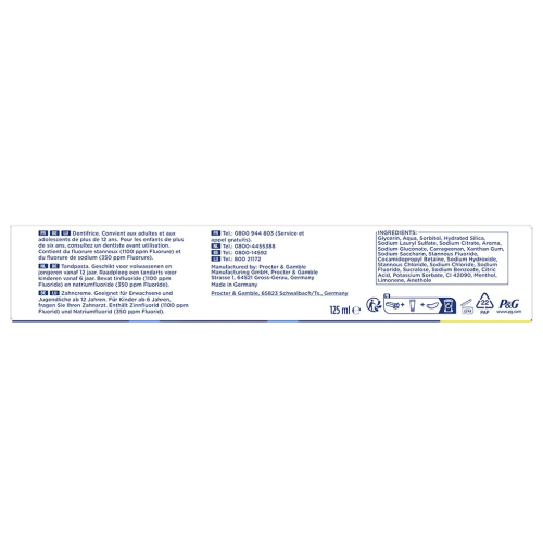 Dentifrice Email Renforcé 125 ml