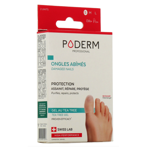 Capuchon d'Orteil Ongles Abîmés Taille S